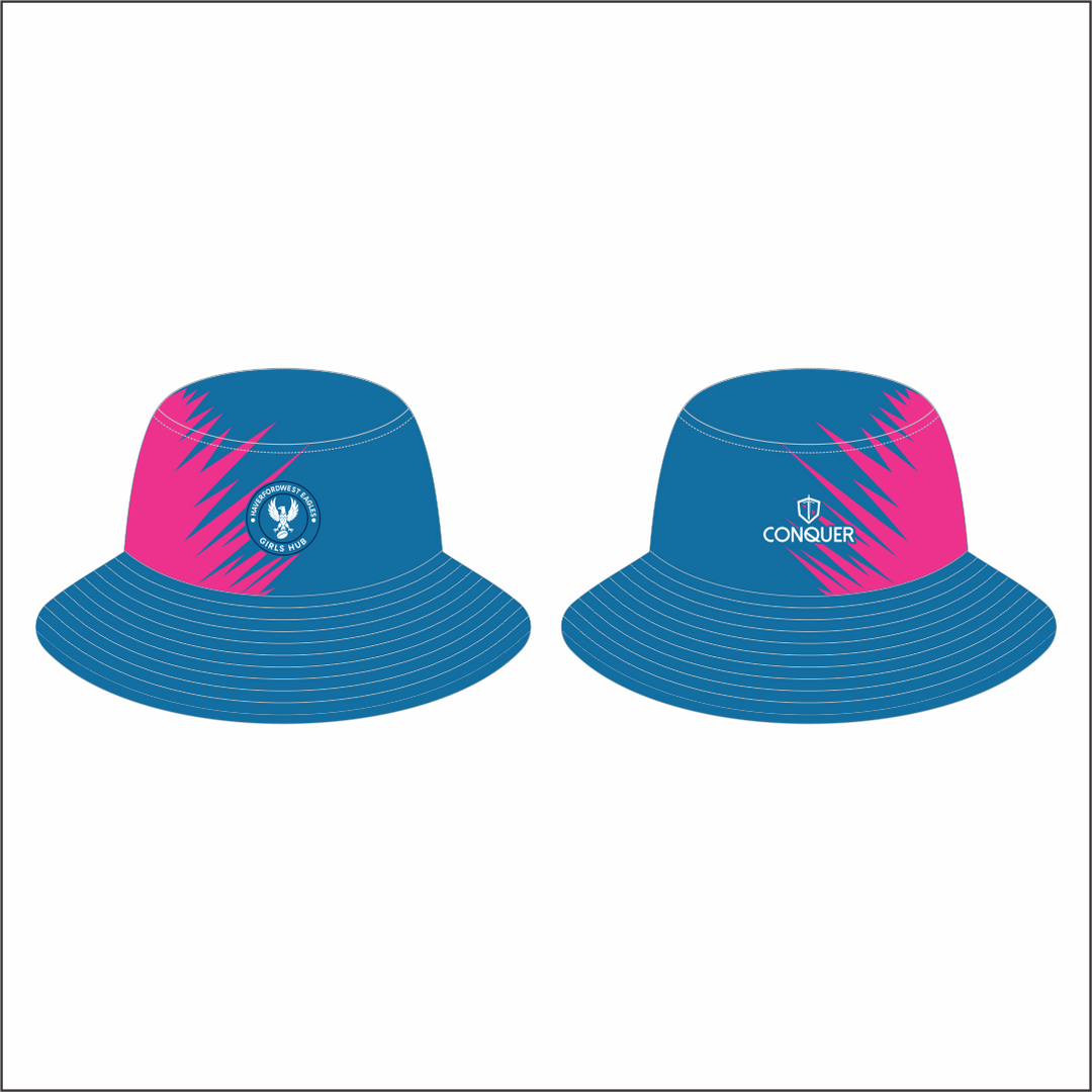 Haverfordwest Girls Hub Reversible Bucket Hat Kid