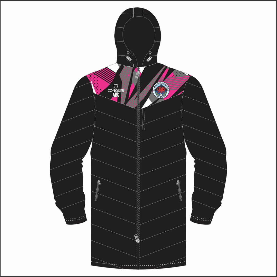 Tumble United Ladies Long Puffy Jacket