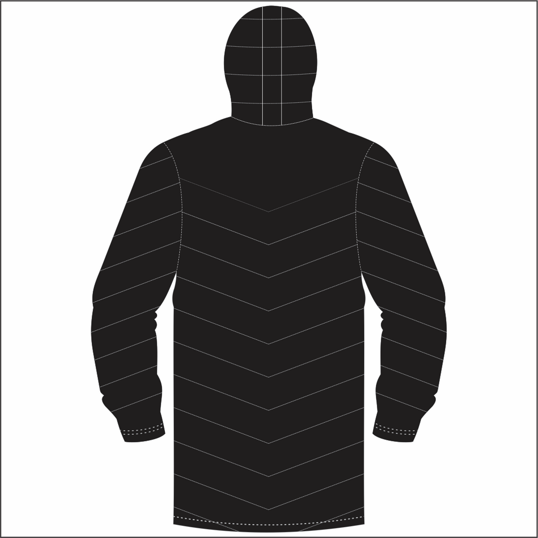 SSRU U16s (Blacks WEST) Long Puffy Jacket KIDS