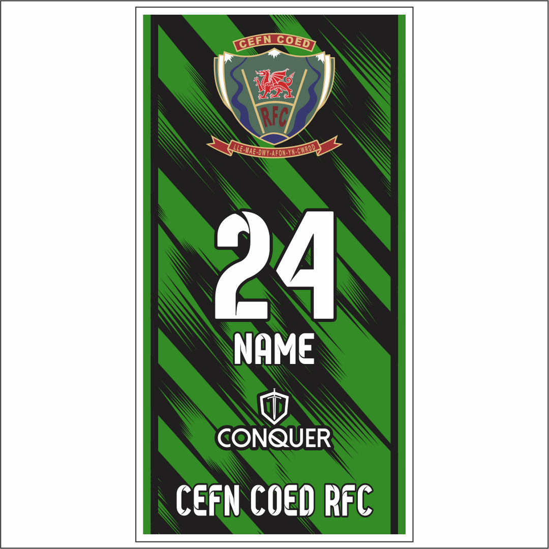 Cefn Coed RFC Beach Towel