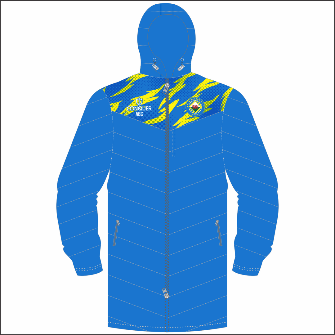 Bryn Rovers AFC Long Puffy Jacket Kids