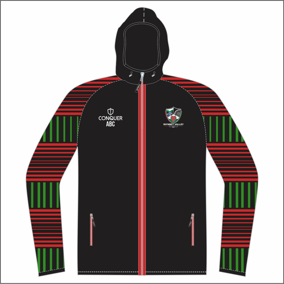 Rhymney Valley DISTRICT Full Zip Light Running Jacket