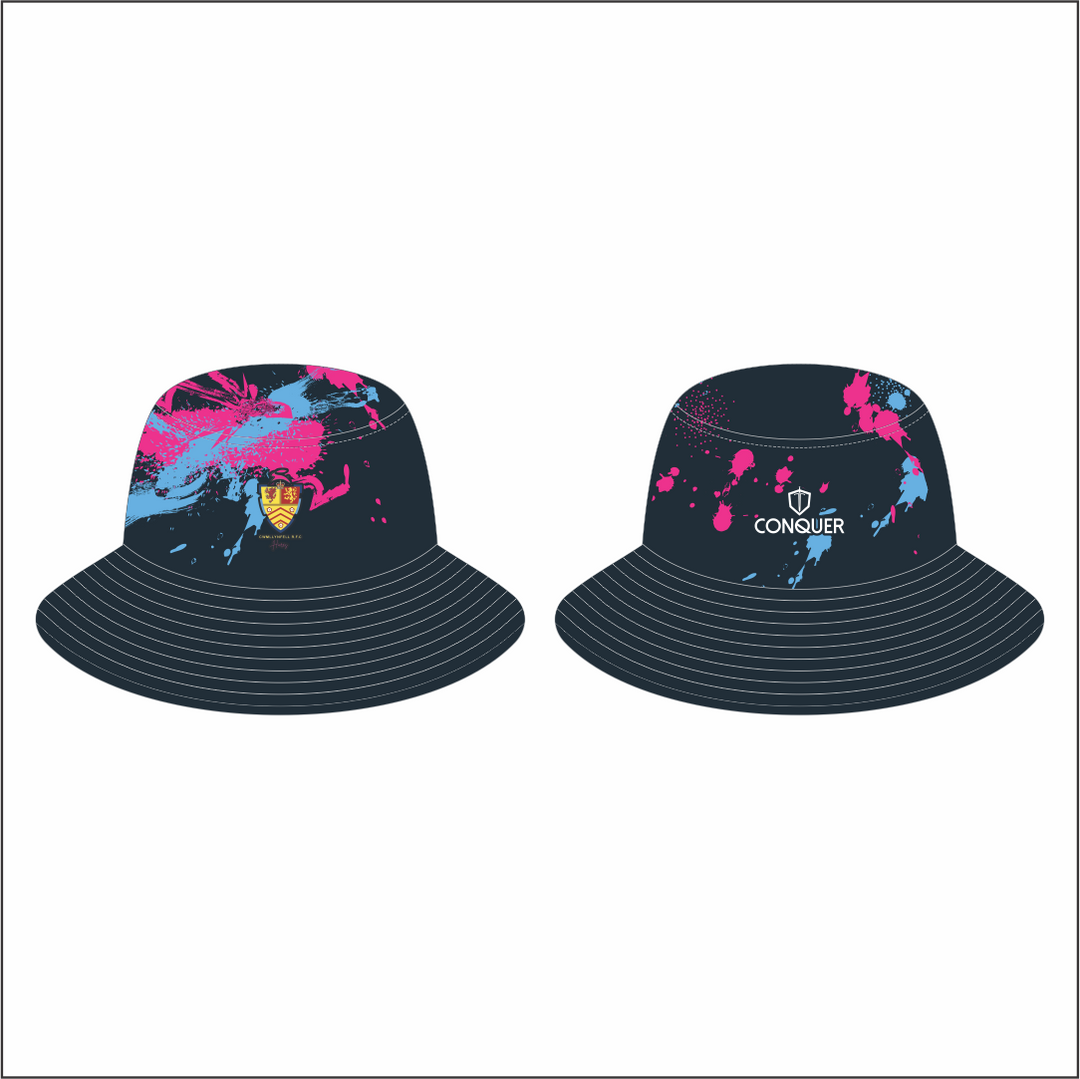 Cwmllynfell RFC Touch Ladies Reversible Bucket Hat Kids
