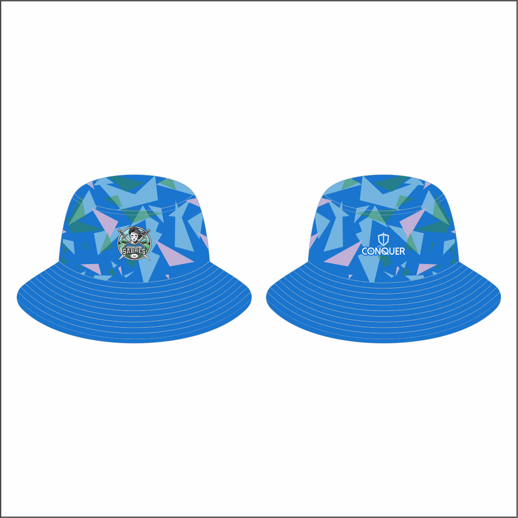 Swansea Valley Sabres Reversible Bucket Hat KIDS - Blue – Conquer