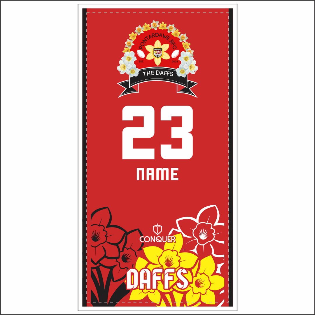 Pontardawe Daffs Beach Towel