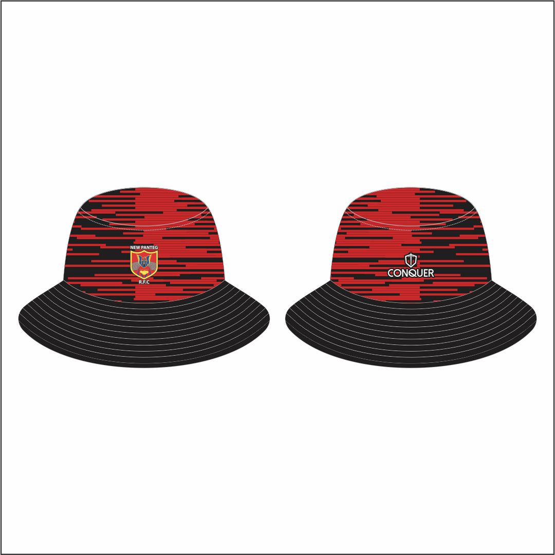 New Panteg Seniors RFC Reversible Bucket Hat Kids