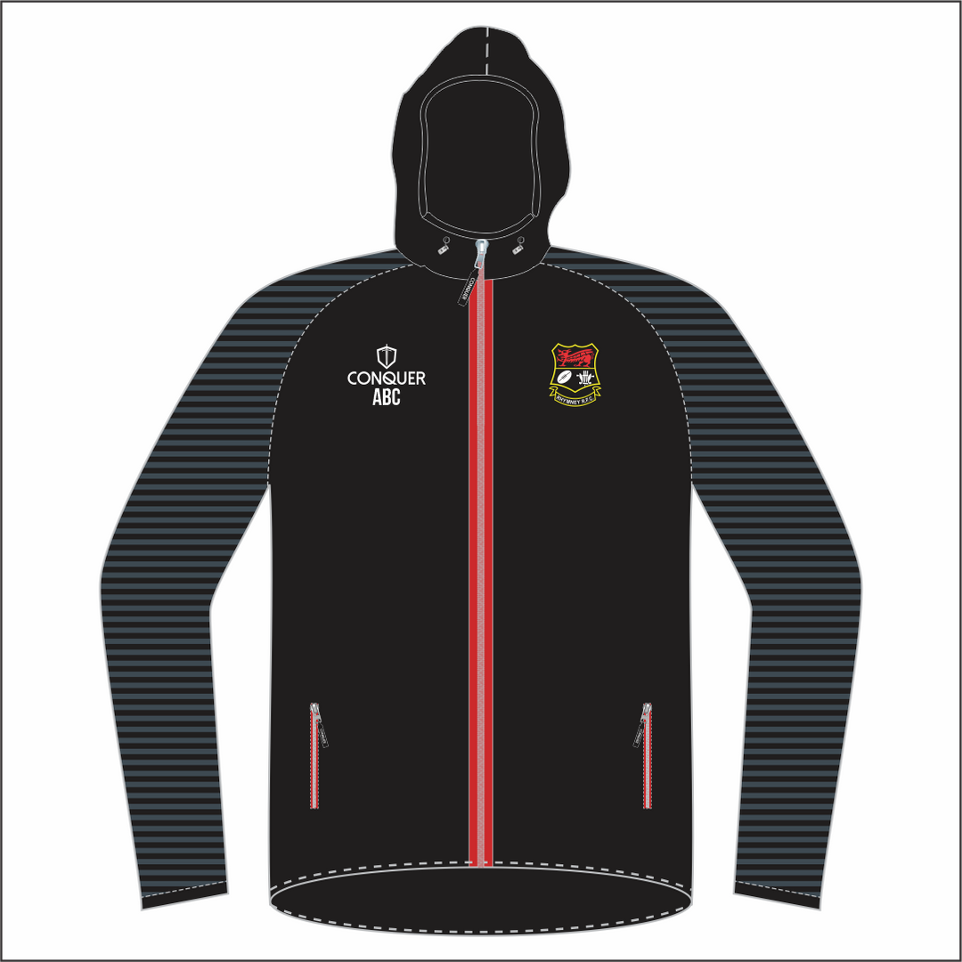 Rhymney RFC Full Zip Light Running Jacket - 26/27