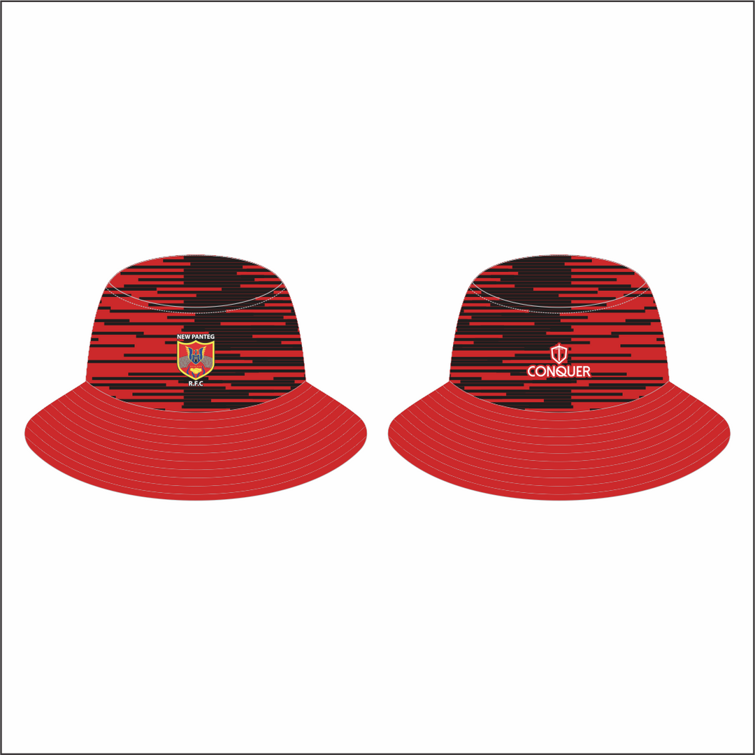 New Panteg Seniors RFC Reversible Bucket Hat Kids