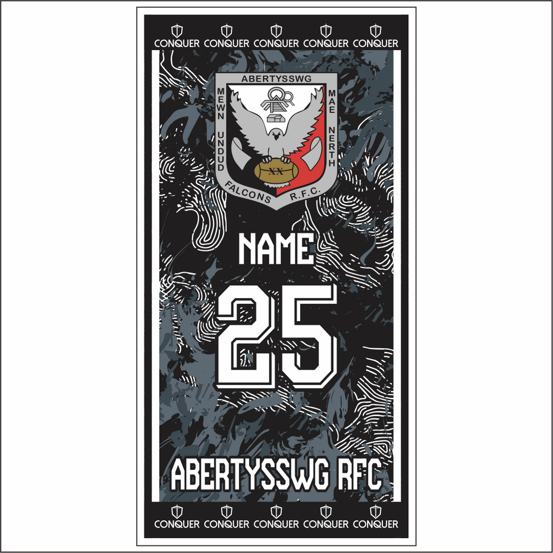 Abertysswg RFC Beach Towel