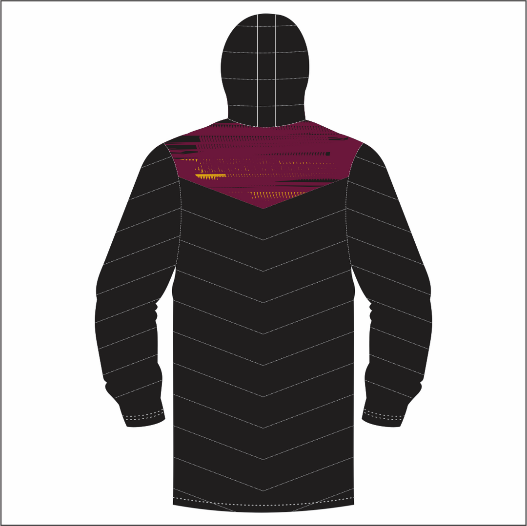 Pontarddulais Cricket Long Puffy Jacket