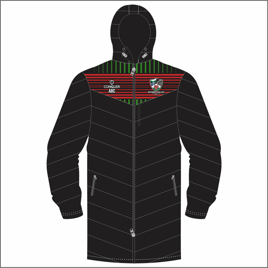 Rhymney Valley DISTRICT Long Puffy Jacket KIDS