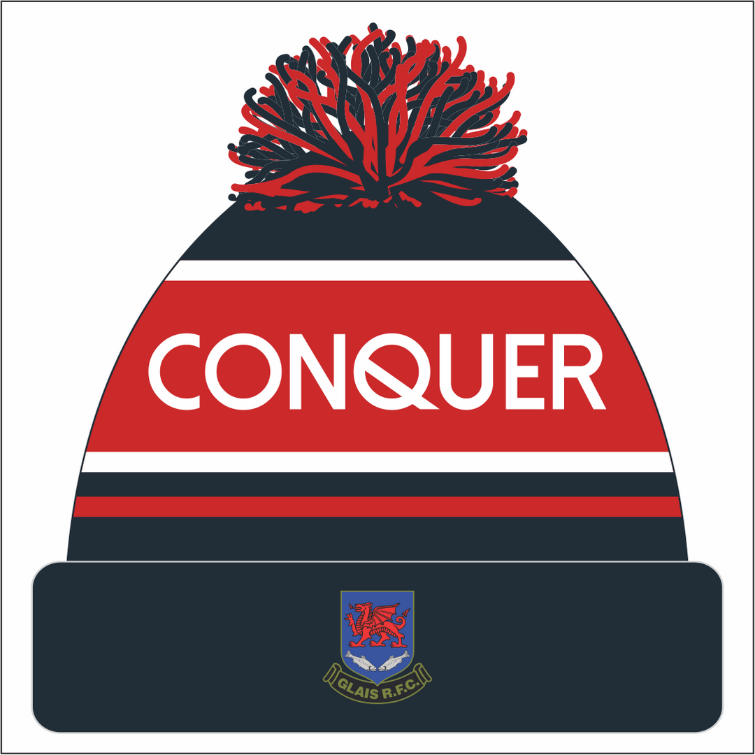 Glais RFC Bobble Hat (Adults)