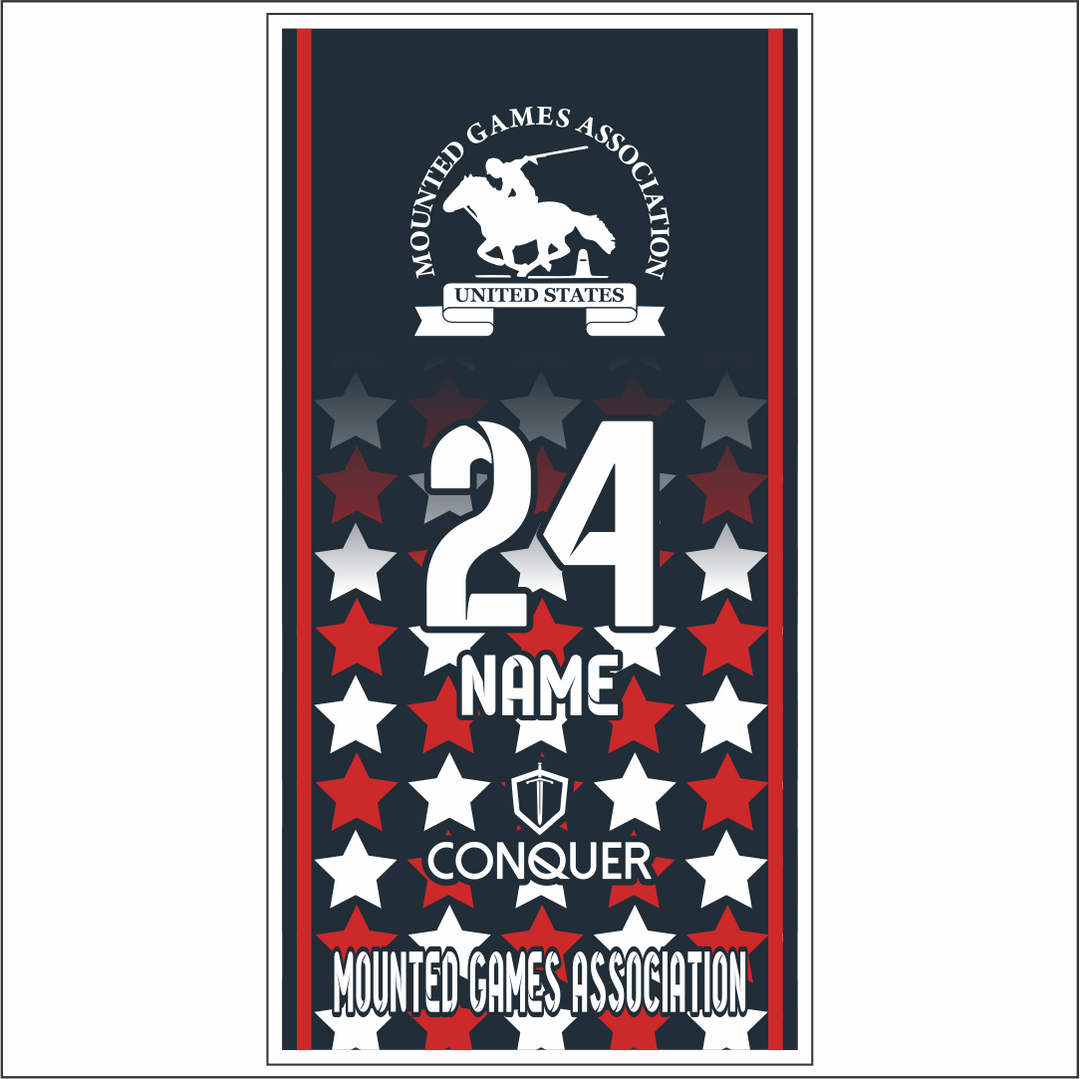 USA Mounted Games Beach Towel