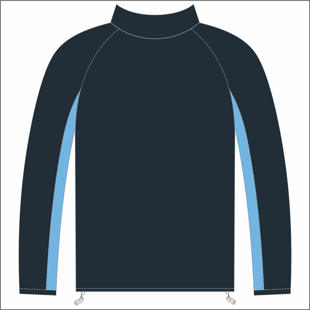 Bargoed RFC 1/4 Zip Midlayer (Kids)
