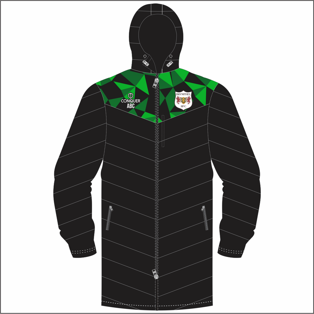Brynithel RFC Long Puffy Jacket KIDS