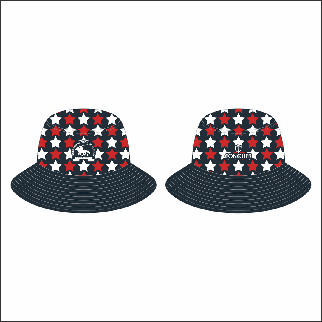 USA Mounted Games Reversible Bucket Hat (Adults)