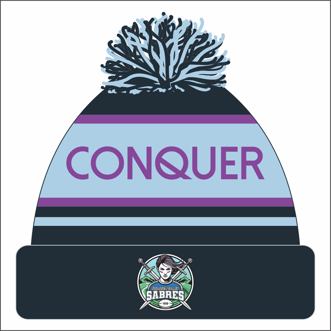 Swansea Valley Sabres Bobble Hat (Kids)