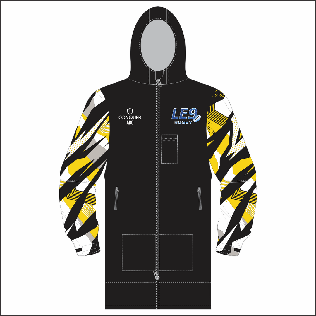 LE9 Rugby Sublimated Changing Robe