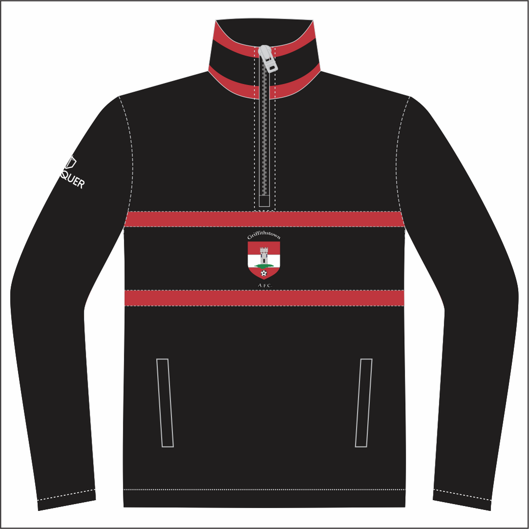 Griffithstown FC Polar Fleece 1/4 Zip Midlayer