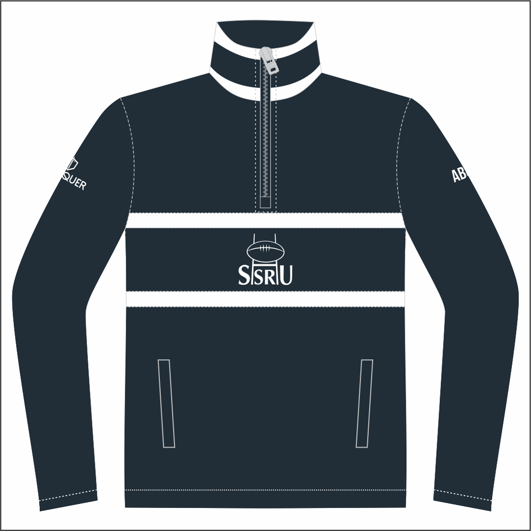 SSRU U16s (Whites EAST) 1/4 Zip Polar Fleece Midlayer KIDS