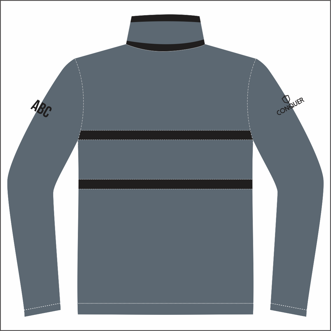 Carmarthen Quins RFC 26/27 1/4 Zip Polar Fleece Midlayer