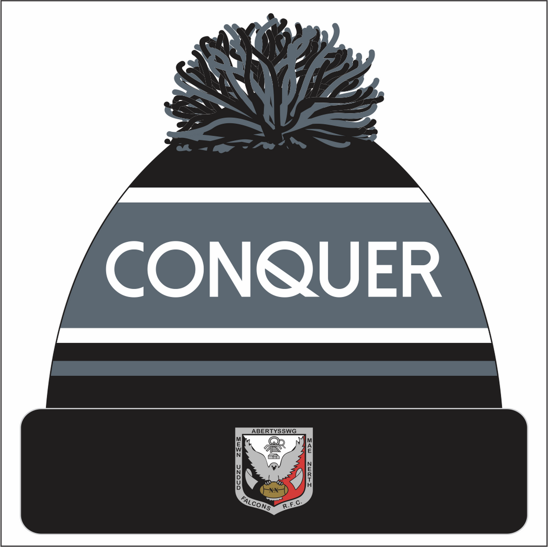 Abertysswg RFC Bobble Hat (Kids)