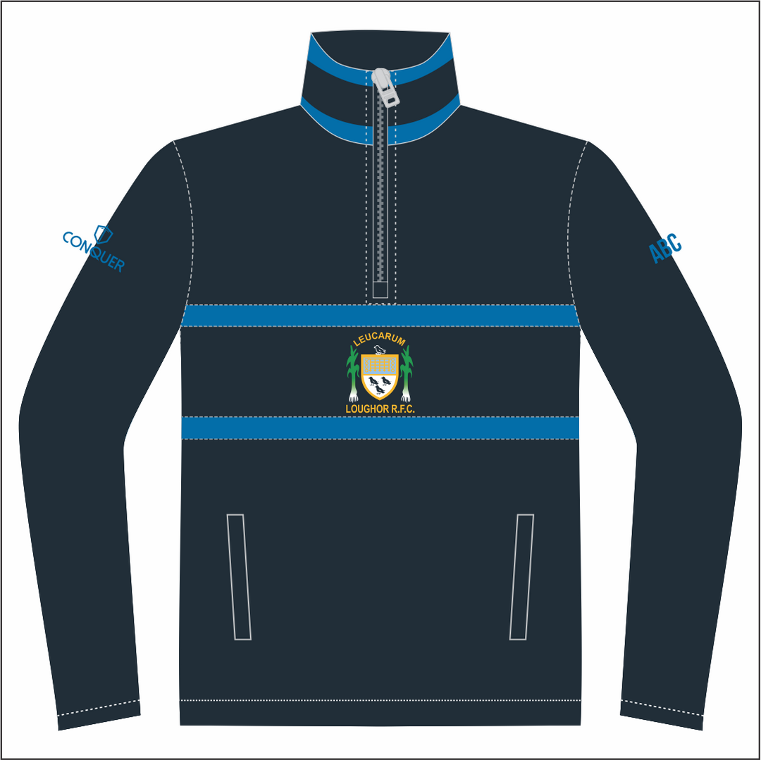 Loughor RFC 1XV Zip Polar Fleece Midlayer