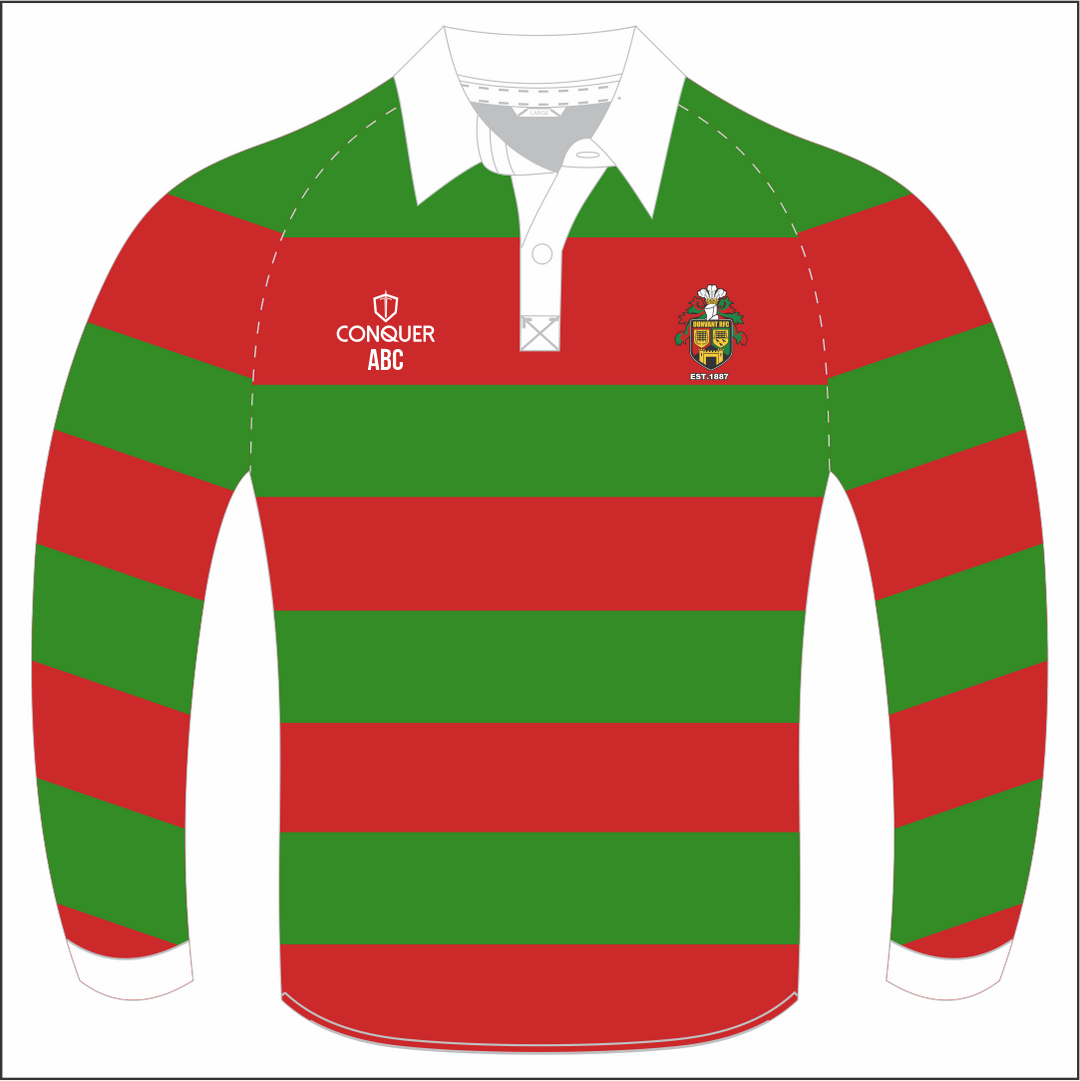 Dunvant RFC RETRO Rugby Jersey (Adults)