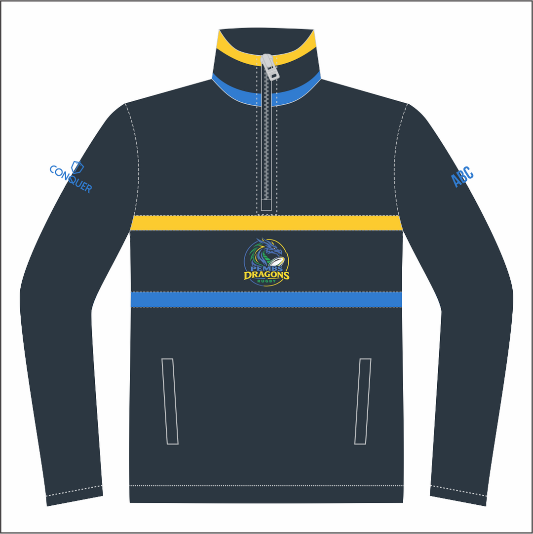 Pembs Dragons Polar Fleece Midlayer KIDS
