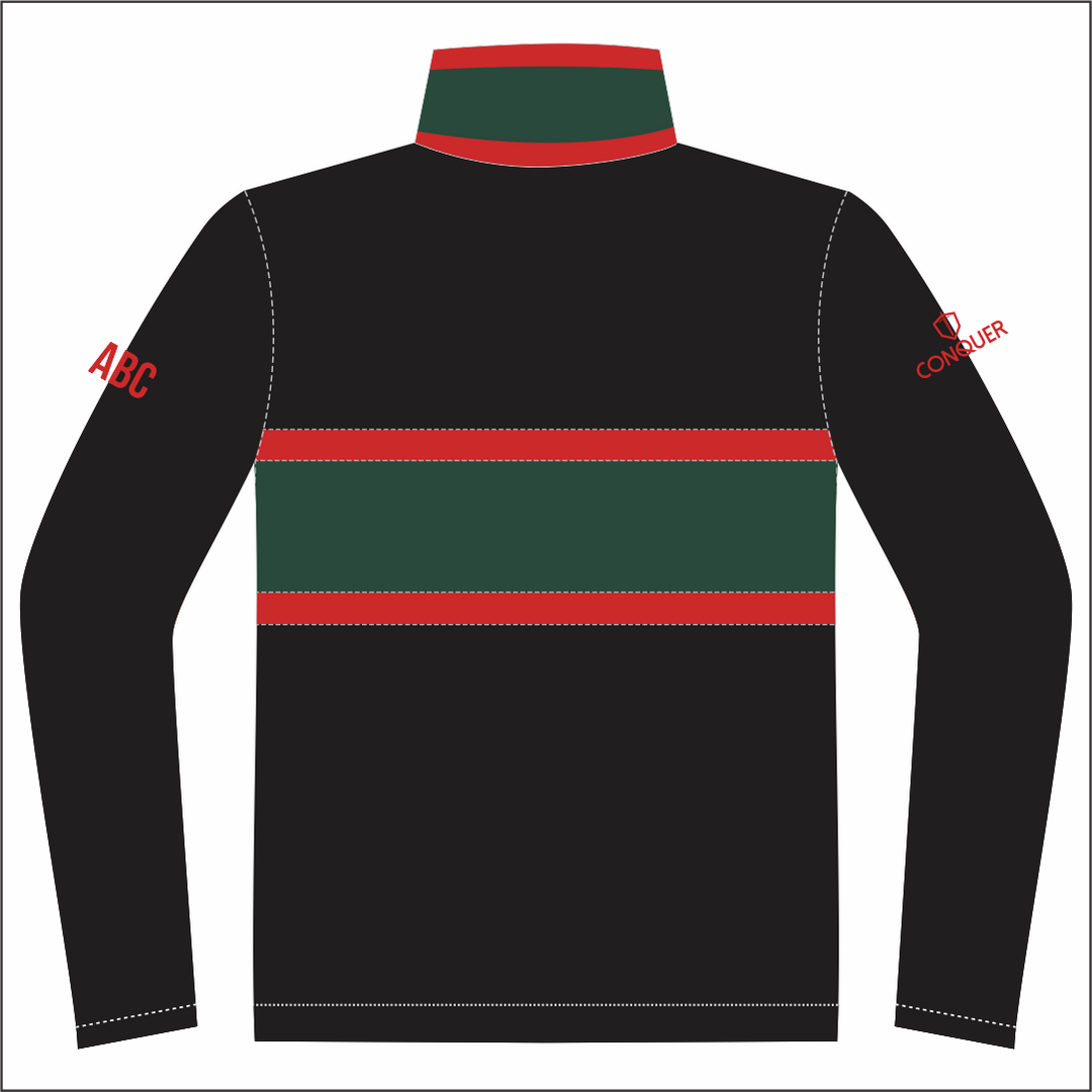 Blaenau Gwent Schools 1/4 Zip Polar Fleece Midlayer KIDS