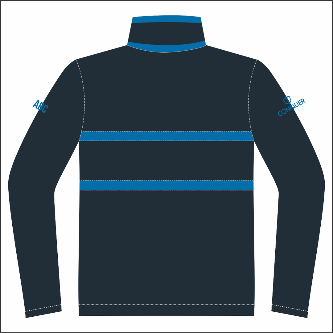 Loughor RFC 1XV Zip Polar Fleece Midlayer