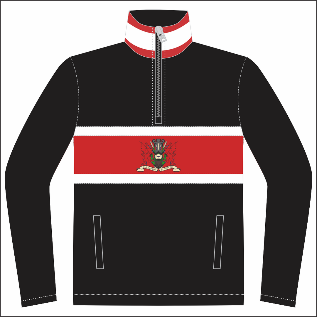 Llandybie RFC 1/4 Zip Polar Fleece Midlayer