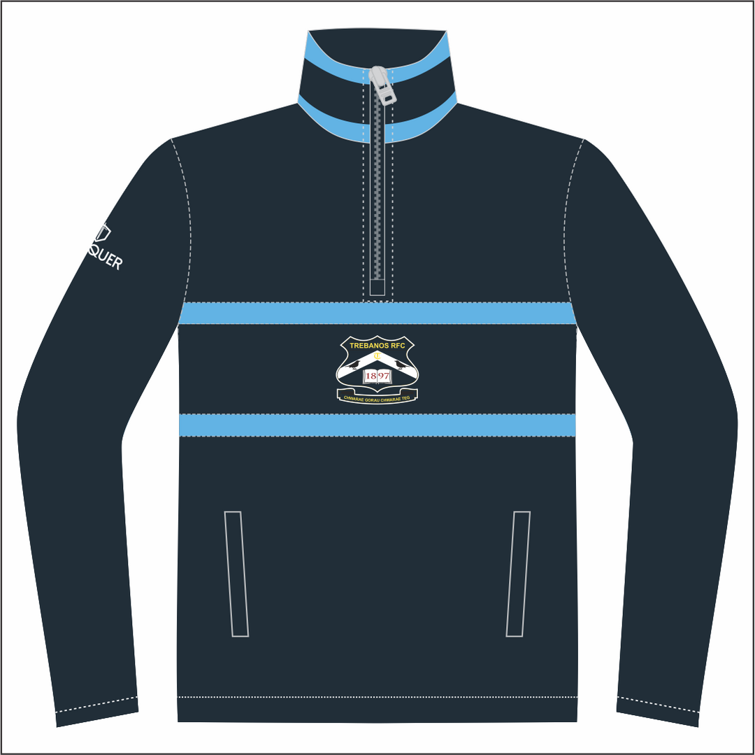 Trebanos RFC 26/27 1/4 Zip Polar Fleece Midlayer KIDS
