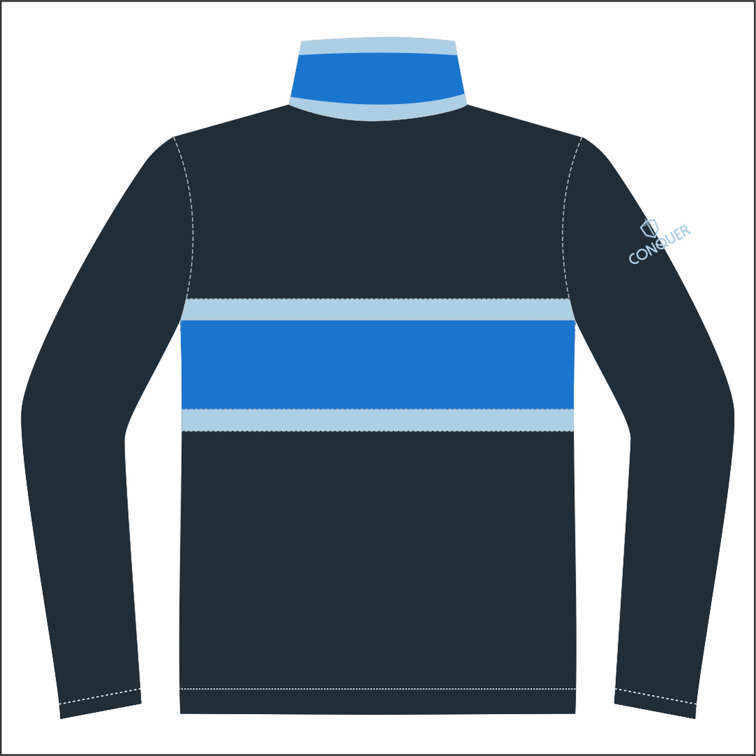 FC Tredegar Minis & Juniors 1/4 Zip Polar Fleece Midlayer