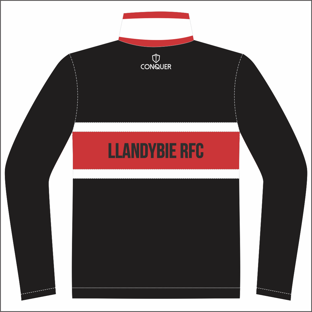 Llandybie RFC 1/4 Zip Polar Fleece Midlayer