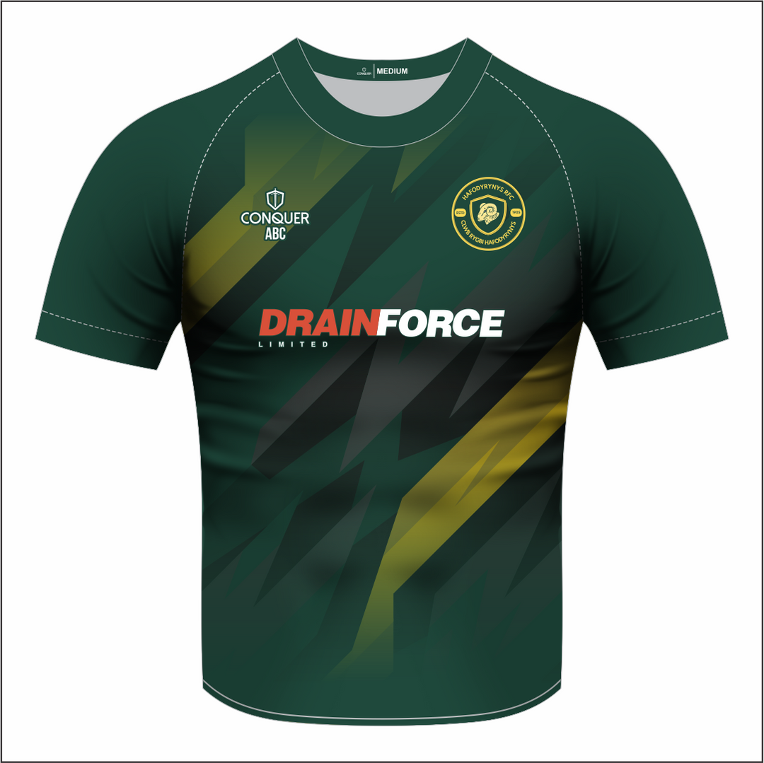Hafodyrynys RFC Sublimated T-shirt - Green