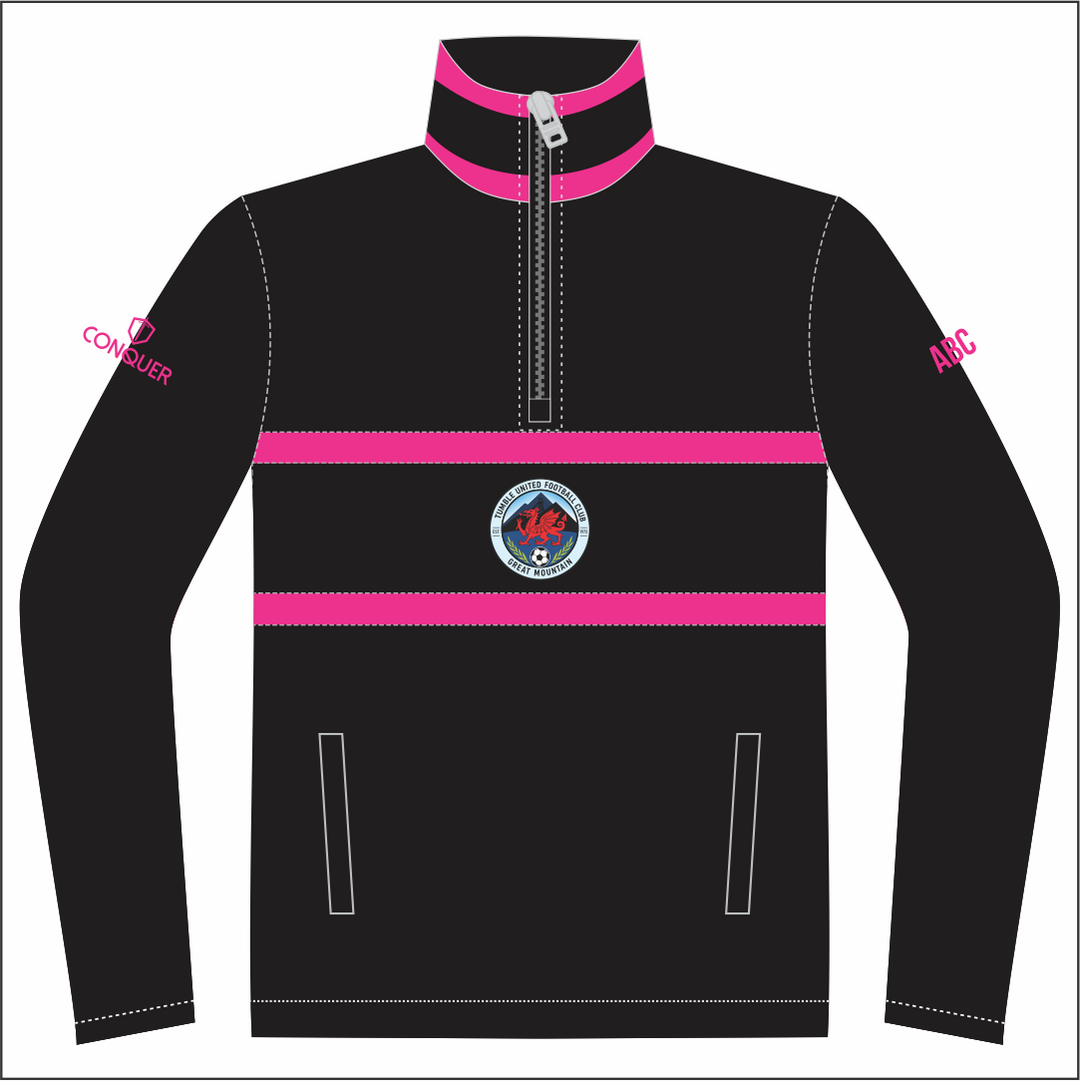 Tumble United Ladies Zip Polar Fleece Midlayer