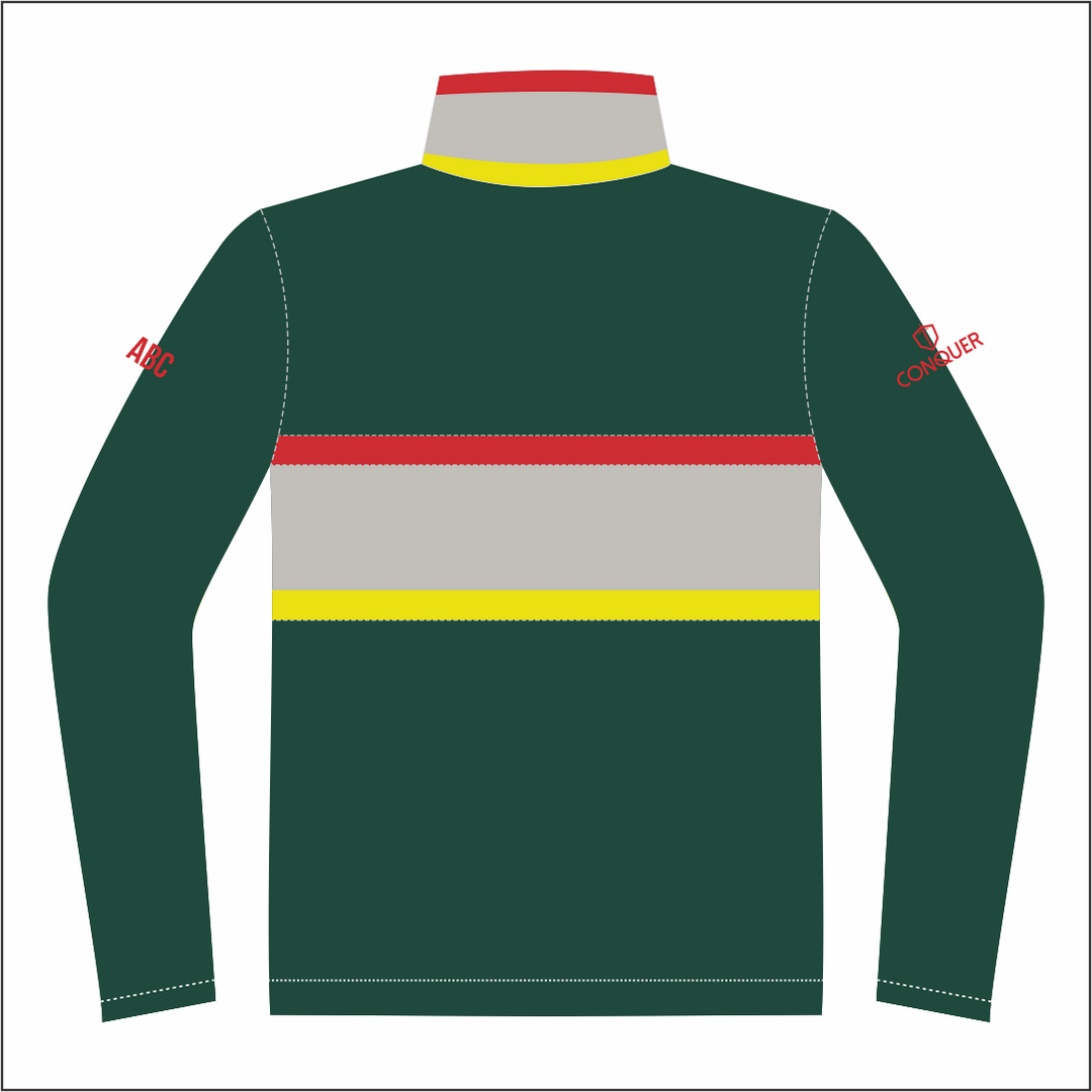 Aberavon Scorpions 1/4 Zip Polar Fleece Midlayer