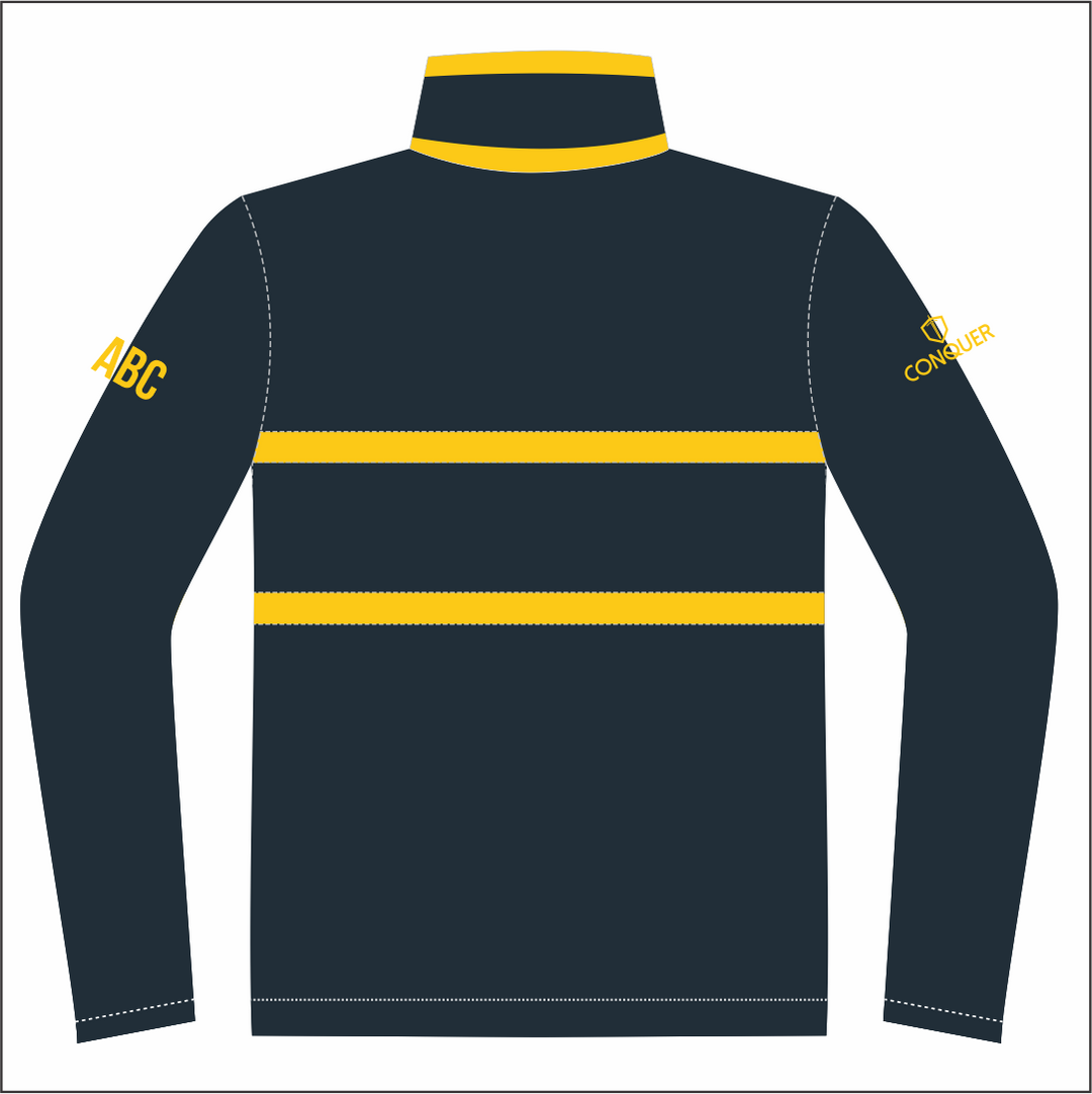 Rhymney JFC 26/27 1/4 Zip Polar Fleece Midlayer KIDS