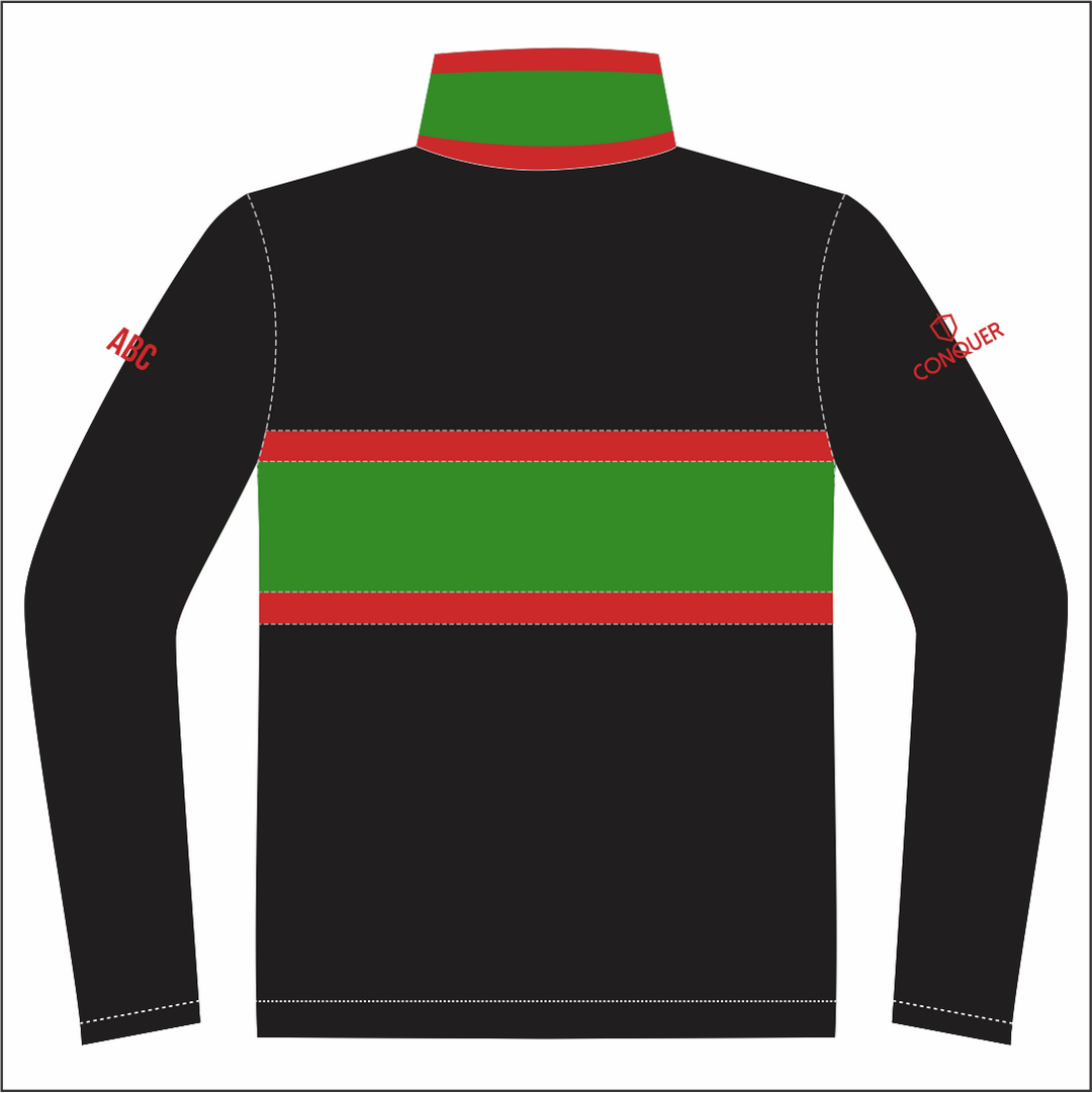 New Tredegar RFC Zip Polar Fleece Midlayer