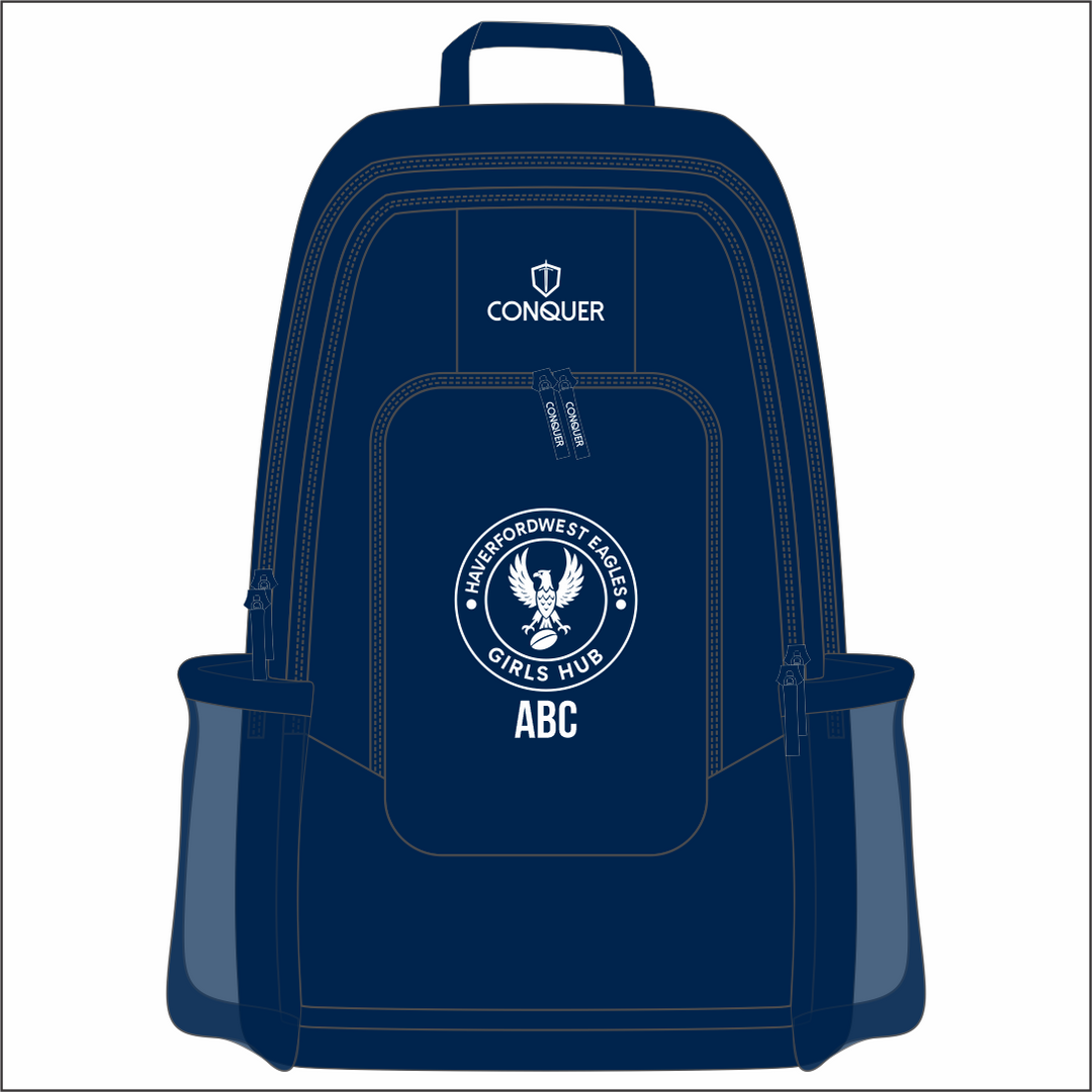 Haverfordwest Girls Hub Shoulder Backpack