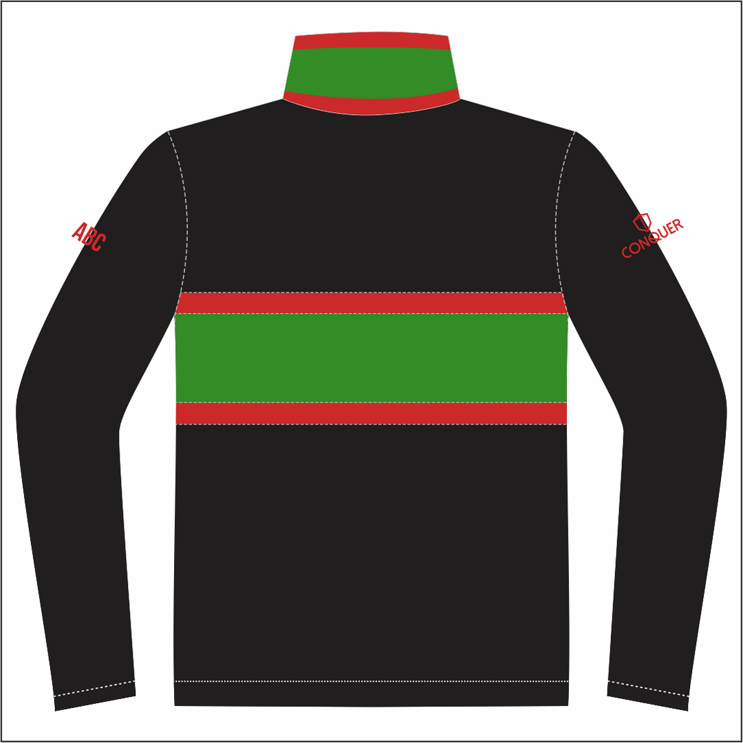 New Tredegar RFC Zip Polar Fleece Midlayer
