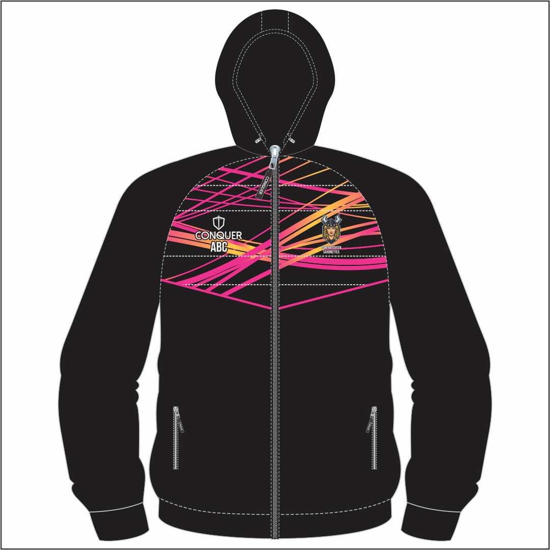 Saxonettes Full Zip Hybrid Hoodie KIDS