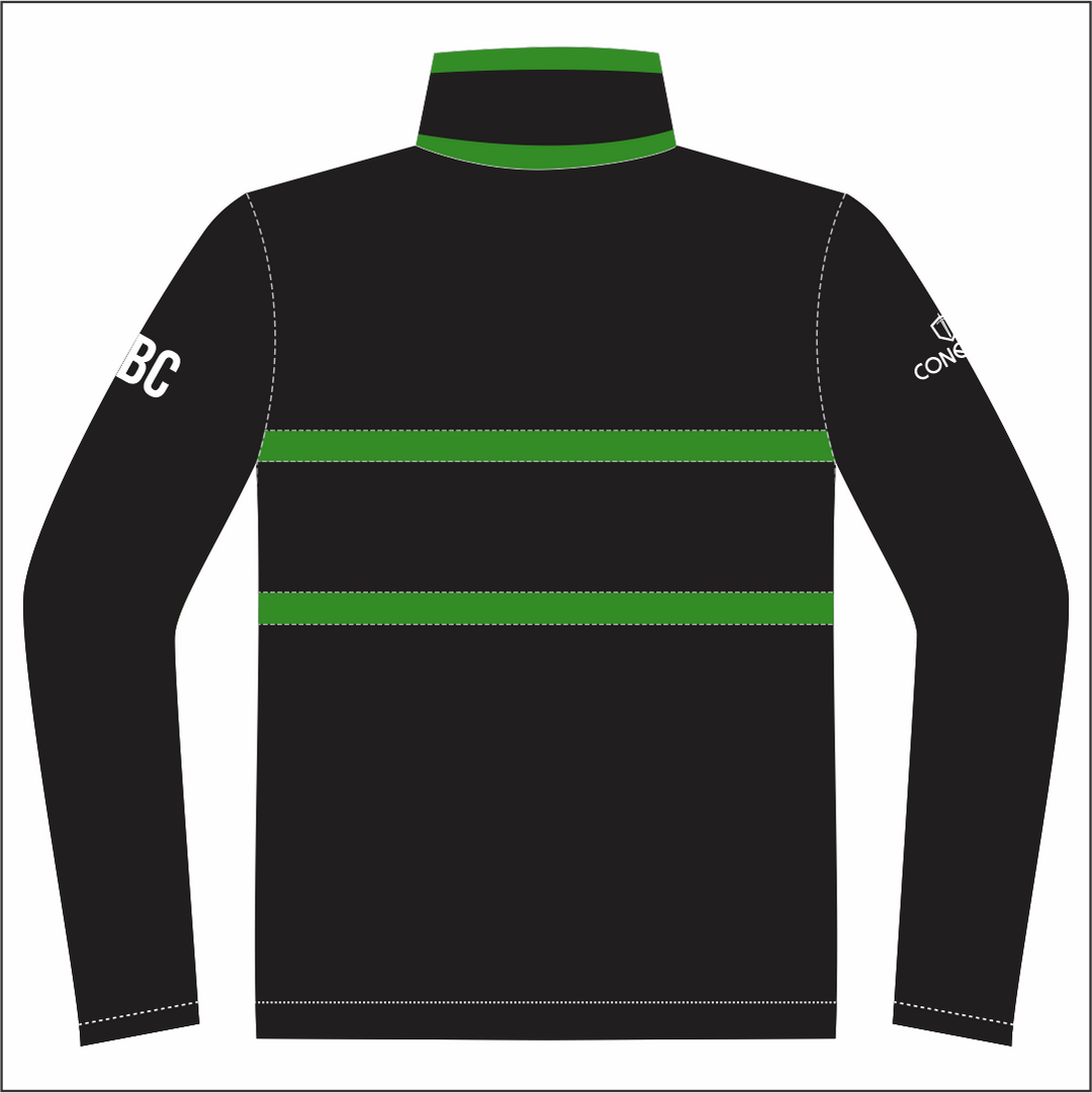 Brynamman RFC 1/4 Zip Polar Fleece Midlayer (Black) KIDS