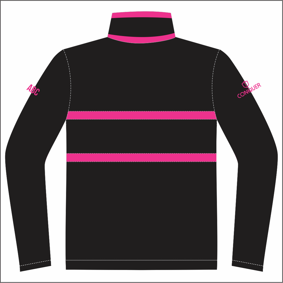 Tumble United Ladies Zip Polar Fleece Midlayer