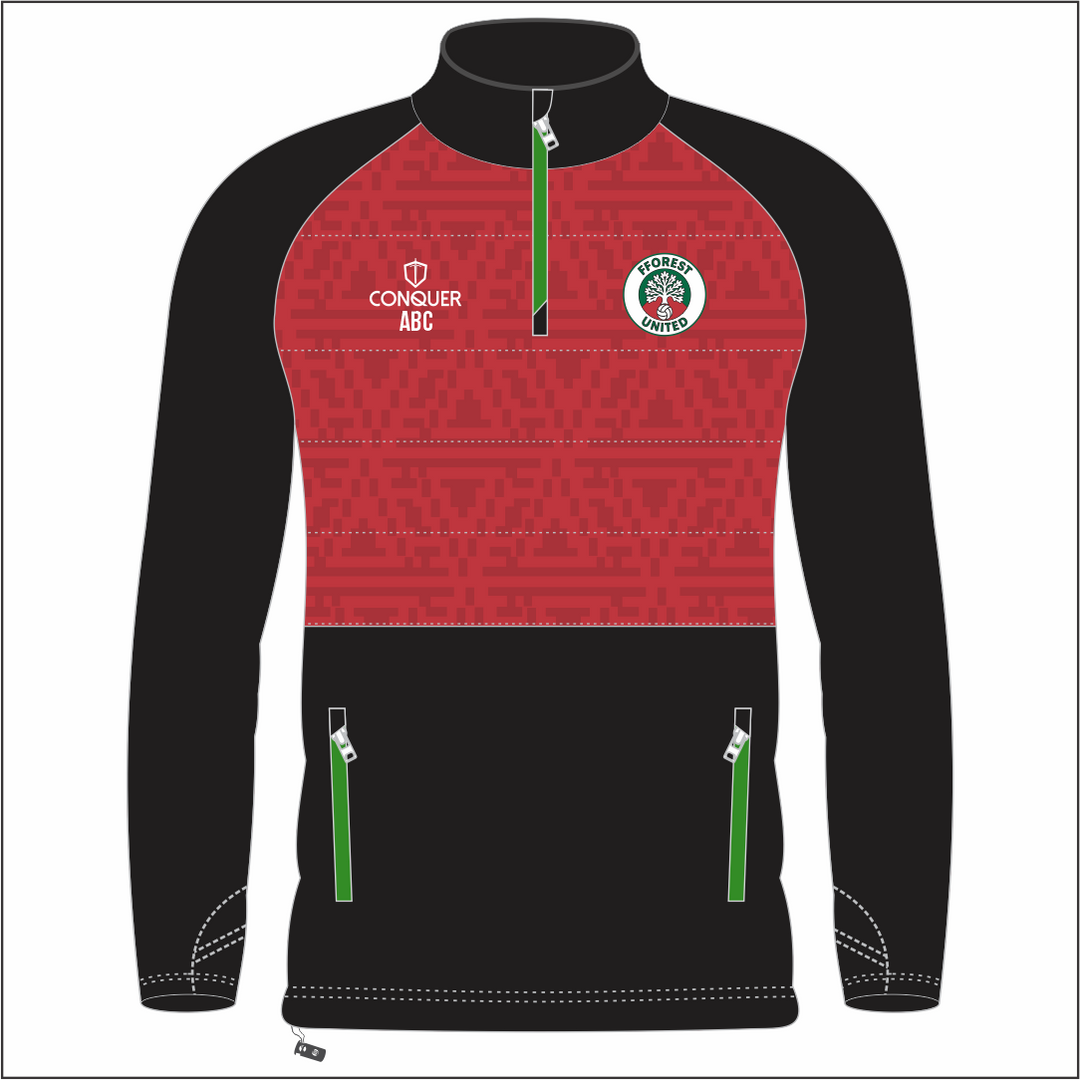Fforest United 1/4 Zip Hybrid Midlayer KIDS