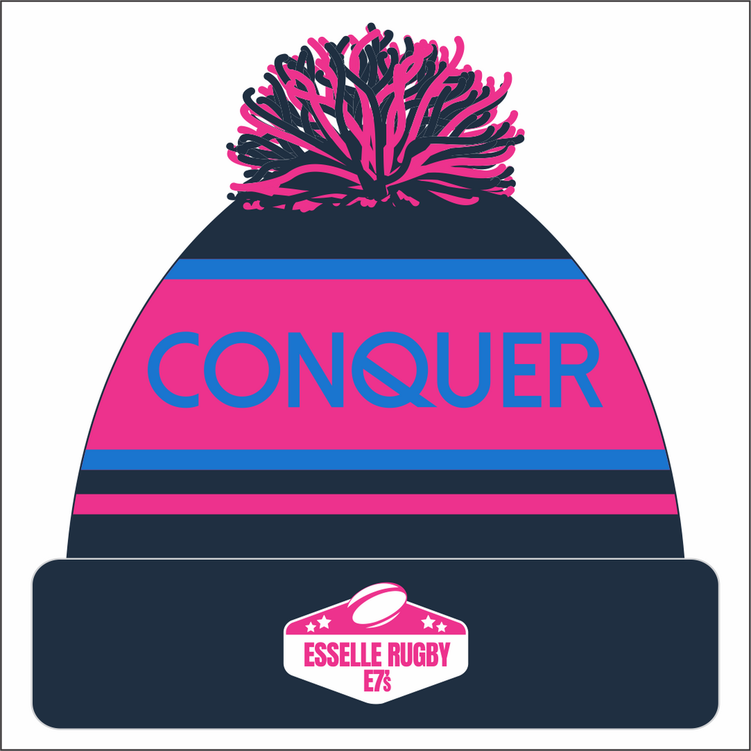 Esselle Rugby 7s WOMENS Team Bobble Hat KIDS