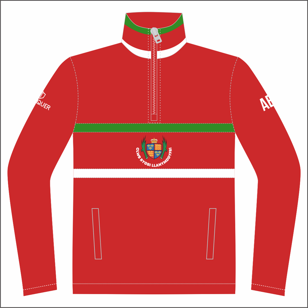 Llandovery RFC 1/4 Zip Polar Fleece Midlayer KIDS - 26/27