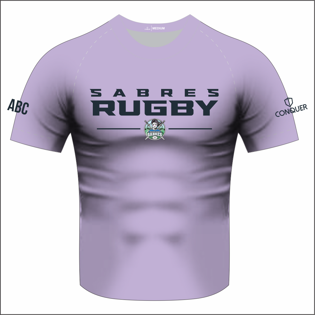 Swansea Valley Sabres Lilac Sublimated T-Shirt