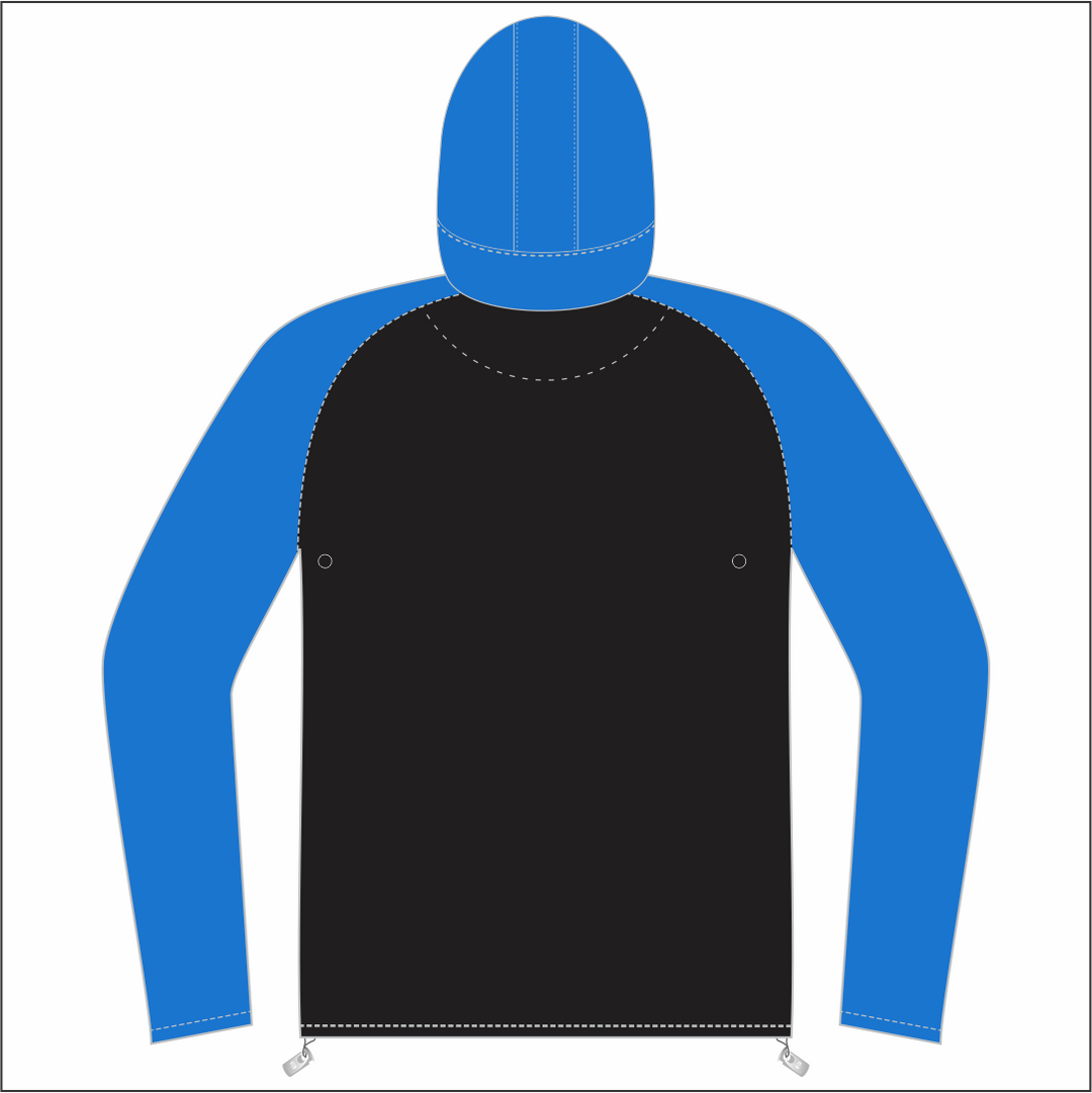 Ysgol Bro Banw Full Zip Light Running Jacket KIDS - Blue